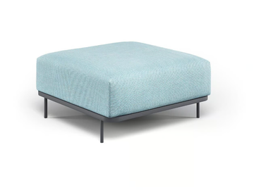 CANNOLÈ - Square fabric garden pouf by Emu - view 2