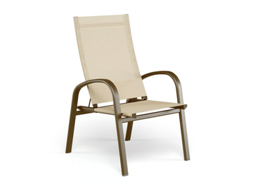 HOLLY - Garden recliner easy chair with armrests by Emu - view 2
