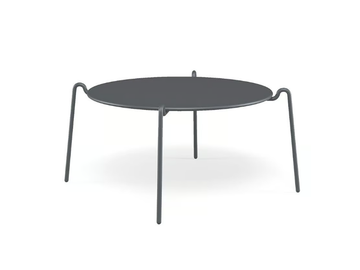 RIO R50 - Low round steel coffee table by Emu - view 2