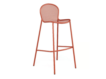 RONDA X - High steel garden stool with footrest by Emu - view 2