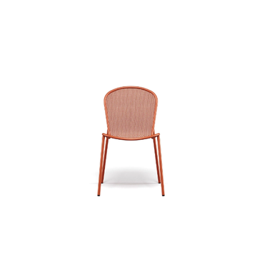 RONDA X - Upholstered fabric and steel garden chair by Emu - view 3