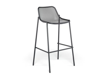 ROUND - Stackable high steel garden stool by Emu - view 2