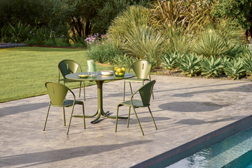 TABLE SYSTEM - Round steel table by Emu - view 3