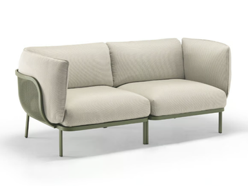 CABLA - 2 seater sectional fabric garden sofa by Emu - view 2