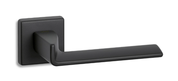 EDGE SQ - Door handle on rose by Ento - view 3