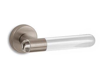 DROP - Brass door handle by Ento - view 2