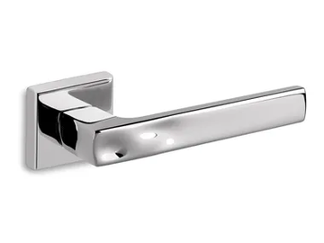 SAND SQ - Brass door handle by Ento - view 2