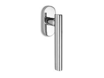 SMART - Contemporary style DK metal window handle on rose by Ento - view 2