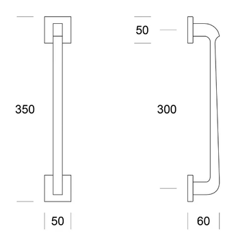 LINK - Brass pull handle by Ento - view 3