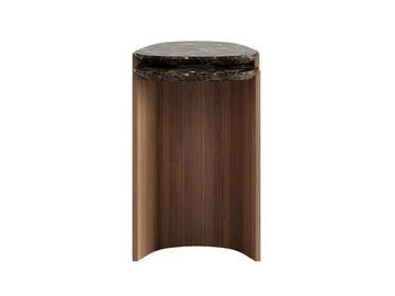 DECK - Round marble coffee table by Ersa - view 3
