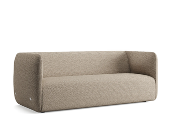 EASY - 3 seater fabric sofa by Ersa - view 3