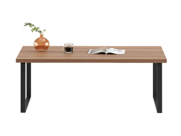 ANDANTE - Sled base rectangular wooden coffee table by Ersa - view 3