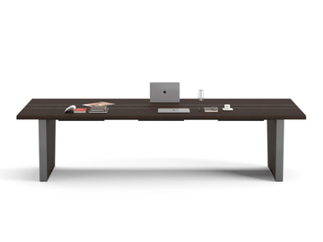 FLUX - Rectangular wooden meeting table by Ersa - view 3