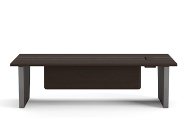 FLUX - Rectangular wooden executive desk with drawers by Ersa - view 3