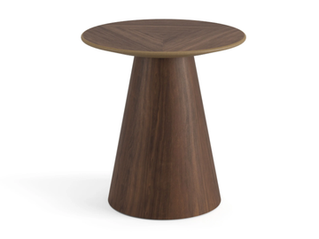 TEAR - Round wooden coffee table by Ersa - view 2