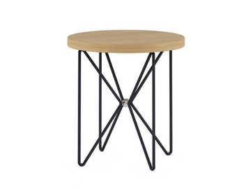 KILIG - Round laminate coffee table by Ersa - view 2