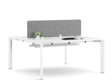 LUTA - Multiple melamine office desk with drawers by Ersa - view 2