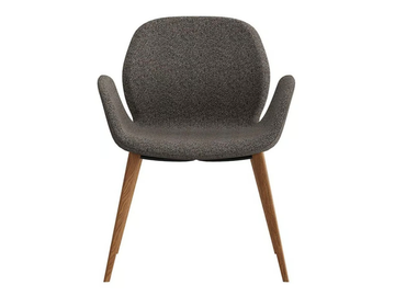 MAGNOLIA - Upholstered fabric chair with armrests by Ersa - view 3