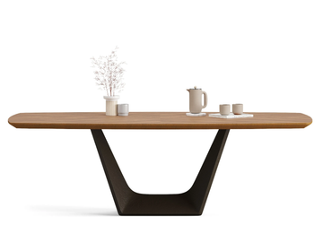 NOX - Rectangular wooden table by Ersa - view 3