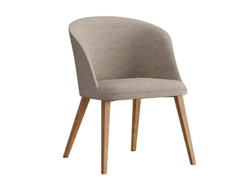 PREMIER - Upholstered fabric chair with armrests by Ersa - view 2