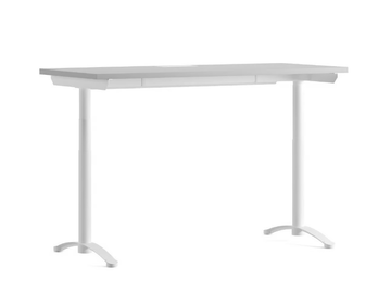 ROY - Height-adjustable rectangular laminate workstation desk by Ersa - view 2