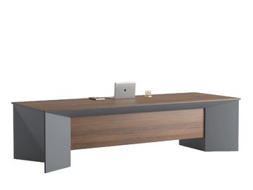 SANZIO - Rectangular wooden executive desk with shelves by Ersa - view 2