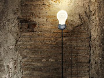 CARA VECCHIA LAMPADINA - LED floor lamp by Essenzialed - view 3