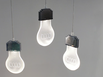CARA VECCHIA LAMPADINA - LED pendant lamp by Essenzialed - view 2