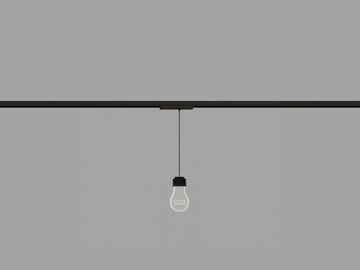 CARA VECCHIA LAMPADINA TRACK - LED aluminium track-Light by Essenzialed - view 2