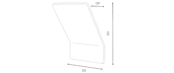 FOLD - LED plaster wall lamp by Essenzialed - view 3