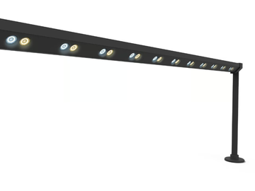 PILLAR BRIDGE DYNAMIC - Aluminium Furniture lighting by Essenzialed - view 2
