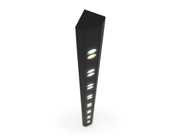PILLAR DYNAMIC - Anodized aluminium Furniture lighting by Essenzialed - view 2