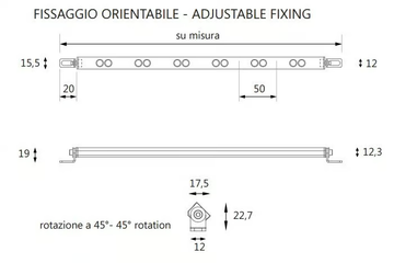 PILLAR ORIENTABILE DYNAMIC - Aluminium Furniture lighting by Essenzialed - view 3