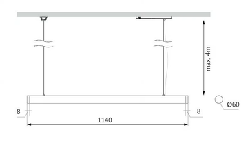 TUBE 6.0 TRACK-S - LED aluminium track-Light by Essenzialed - view 3