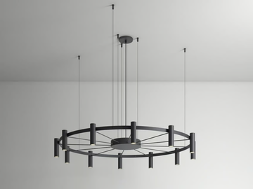 LAVERD - LED metal pendant lamp by Estiluz - view 2