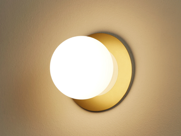 ALFI - LED dimmable glass wall light by Estiluz - view 2