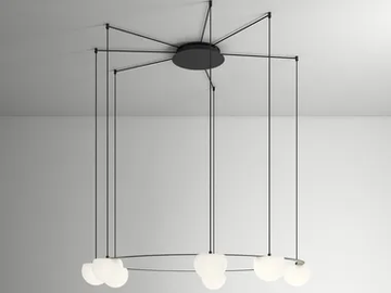 CIRC T-3816 - LED pendant lamp by Estiluz - view 2