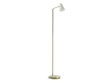 READ - Adjustable LED brass and iron floor lamp cordless by Estro - view 2