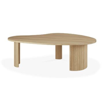 BOOMERANG TAVOLINI - Oak high side table by Ethnicraft - view 3