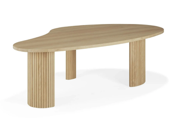 BOOMERANG TAVOLINI - Oak high side table by Ethnicraft - view 2