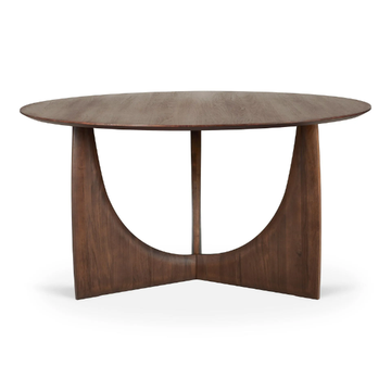 GEOMETRIC - Round teak table by Ethnicraft - view 3
