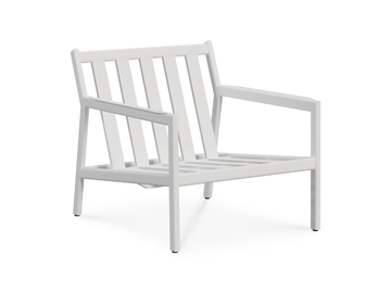 JACK - Powder coated aluminium garden armchair with armrests by Ethnicraft - view 2