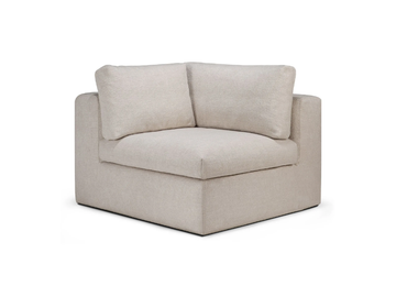 MELLOW - Corner upholstered fabric armchair by Ethnicraft - view 2