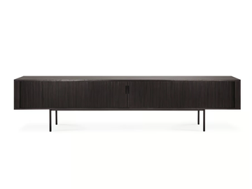 ROLLER MAX - Teak TV cabinet with sliding doors by Ethnicraft - view 2