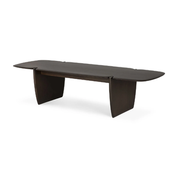 PI - Low rectangular mahogany coffee table by Ethnicraft - view 3