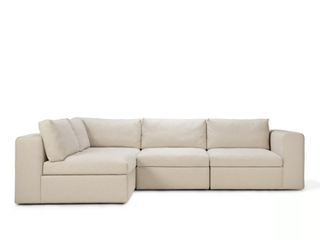 MELLOW - Sectional fabric sofa by Ethnicraft - view 3