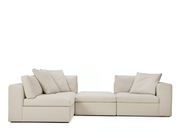 MELLOW - Sectional fabric sofa by Ethnicraft - view 2