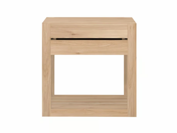 OAK AZUR - Solid wood bedside table with drawers by Ethnicraft - view 2