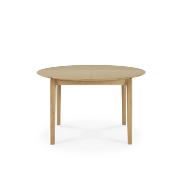 BOK - Extending round oak dining table by Ethnicraft - view 3