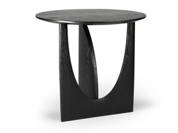 OAK GEOMETRIC - Round oak side table by Ethnicraft - view 3